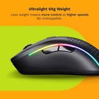 Glorious - Model D 2 Wireless Optical Rgb Gaming Mouse With 6 Programmable Bu   