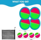 Toss And Catch Ball Set Catch Game Toys With 4 Paddles 4 Balls  Outdoor Game