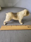 Vintage English Bulldog Porcelain Figurine Standing Royal Dalton Design