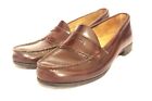 Vintage Bass Weejun Matt Mens Leather Penny Loafer Sz 7 5 Burgundy Oxblood Shoes