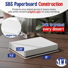 Mt Products White Cookie Box - 15  X 11 5  X 2 25  Bakery Boxes - Pack Of 15
