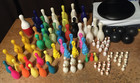 Big Lot Of Toy Bowling Pins Balls Golf Balls Ping Pong Balls Others  Wrongway052
