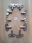  6 Lot 10 Vintage Wind-up Winding Alarm Clock Keys Round Hole Steampunk