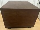 Realistic 40-4050 12  Subwoofer Enclosure Vintage Wood Sub Box Rare Audio-tested