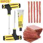 68pc Tire Repair Kit Diy Flat Tire Repair Car Truck Motorcycle Home Plug Patch