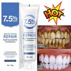 5x 7 5  Hydroxyapatite Toothpaste Remove Yellow Tooth Stains For Sensitive Teeth