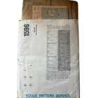 Vogue 1596 Womens Pattern Visor  Sun  Bucket  Scarf Hat 6 Styles Uncut Vtg 1970s