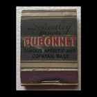 Vintage Full Feature Matchbook Schenley Dubonnet Cocktail Base