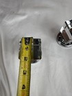 Clear Crystal Smooth Solid Square Glass Mortice Door Knob Set Antique