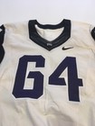 Game Worn Used Nike Tcu Horned Frogs Football Jersey  64 Size 48 Matt Pryor 