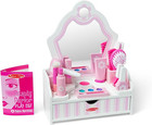 Melissa   Doug Beauty Salon Play Set 18-piece Vanity With Pretend Play Toys 