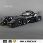 New 1989 Batmobile 3 306 Pieces - Creative Model Building Blocks Set Toy