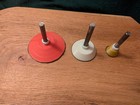 Set Of 3 - 1 Inch 2 Inch And 3 Inch Hook And Loop Sanding Disc Holders