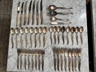 1847 Rogers Bros Vintage 1961 Silver Plate Leilani 43 Pc Flatware Set For 8 Read