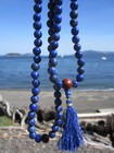 Custom Design Usa Top Quality 8mm Lapis Lazuli Tibet Buddhist Prayer Beads Mala