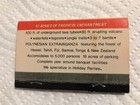 Vintage Tiki Matchbook The Tikis Monterey Park Ca Full Unstruck 1-a