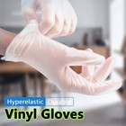 100 Clear Vinyl Pvc Food Service Disposable Gloves Powder Free Buy 2 Get 2 Free