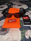 Ray Ban Kids Unisex Orange Soft Case Brown Tortoise Pattern Sunglasses Rj9066s