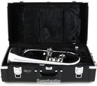 Yamaha Yfh-631g Professional Bb Flugelhorn - Silver-plated With Gold Brass Bell