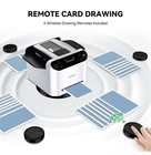 Kpaw Max 6 Automatic Card Shuffler And Dealer - 1-2 Decks Support 12 Players