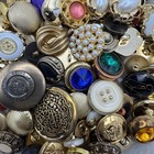 Vip Premium  Mixed Lot All Kinds Of Gold   Antique Gold Buttons All Sizes