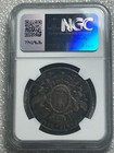 1866 Mo Mexico Maximilian Silver Peso Ngc Vf 30 With Black Toning Free Shipping