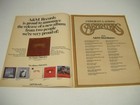 The Carpenters Rare 1973 Large 28-page Promo Tribute Booklet Excellent Condition