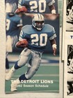 Nfl Pocket Schedules Detroit Lions Misc Lot Of 14 Barry Sanders 1988- 1999