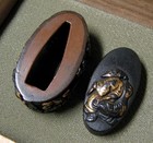 Fuchigashira Sword Parts Hermit Craftsmanship W2inch W box Japanese