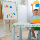 59ft Eucalyptus Border Bulletin Board Classroom Boho Wall Green 