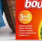 Bounce Dryer Sheets Laundry Fabric Softener  Outdoor Fresh 120 Ct  New   
