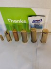 6 Vintage Lipstick Cases Brass Assorted 