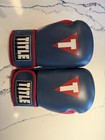 Title Boxing Gloves 14 Oz Blue Red Training Sparring Hook Loop Adult Pair