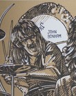 Vintage Led Zeppelin Lithograph Poster By K  Chillis 1978 Mint Rare