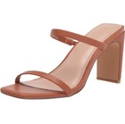 Strappy High Heeled Sandal Women   s Size 5 Avery Toffee Wedding Pageant