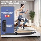 2 5hp Electric Quiet Treadmill Portable Running walking Machine Suit For Homegym