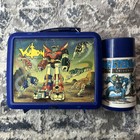 Vintage 1984 Voltron Defenders Masters Universe Plastic Lunchbox Thermos Read