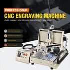 4 Axis 6040 Cnc Router 1500w Diy Milling Driiling Machineb Vfd 3d Engraver