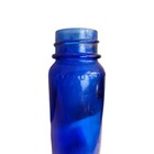 Vintage Cobalt Blue Glass Bromo Seltzer Bottles 4    