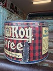 Vintage Rare Rob Roy Coffee Tin -the Donald Company  Grand Island  Nebraska