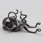 Usa Metal Octopus Animal Statue Small Sculpture Tabletop Figurine Decor Gifts