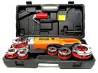 2000w Portable Electric Pipe Threader 6 Dies Threading Machine 1 2  To 2  Hd