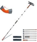 Window Squeegee Cleaner  2 In 1 Shower Squeegee With Extension Pole