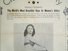 Vintage 1960s Program New Orleans Female Impersonator Drag Queen Club My-oh-my