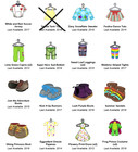 Webkinz Retired rare seasonal Online Items - Pick 3 For  6  read Description 