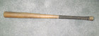 Antique Late 19th Century 1890s Flat End Baseball Bat Vintage Wood Hand Made