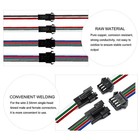 Kuosbiu 560 Pcs 2 54mm Pitch 2 3 4 5 Pin Jst Sm Connectors Male female 560pcs