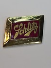 Schlitz Tie Tack Lapel Pin Brewing Company Red   Gold Colors