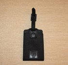 Tumi Black Ballistic Nylon Luggage Laptop Id Business Tag Replacement Travel