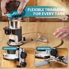 Cordless Compact Router For Makita 18v Battery  bare Tool   6 Variable Speeds Ro